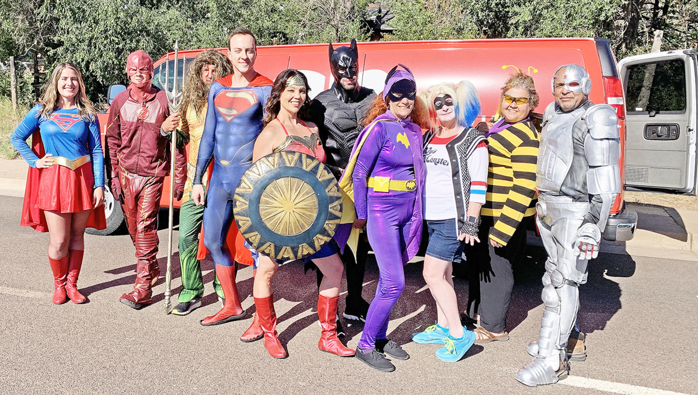 Cellular One 'superheroes'